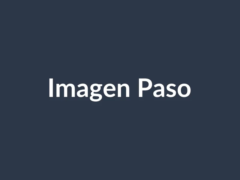 Título del Paso